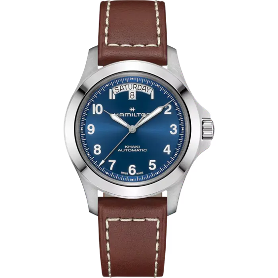 Orologio Hamilton Uomo Khaki Field Day Date in Acciaio H64475540 - H64475540